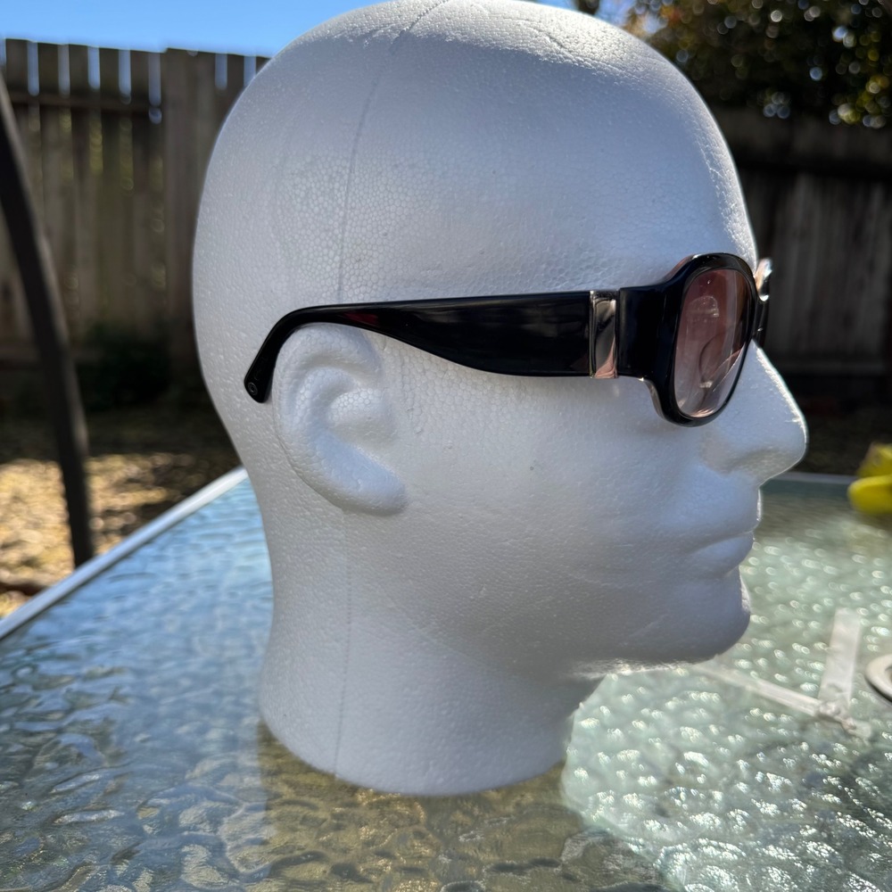 Coach Whitney S495 Black Rectangular Sunglasses w… - image 7